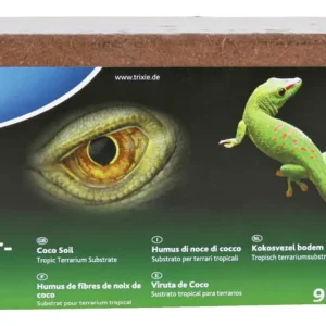 Zertifiziert Sparpaket 2 x 9 l Trixie Reptiland Kokosfaserhumus Terrarium Bodengrund